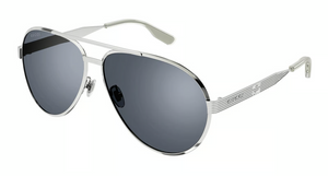 003 - Silver with Grey Lenses