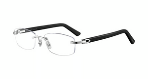 003 - Silver with Clear Lenses