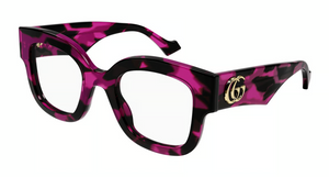 003 - Havana with Clear Lenses