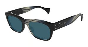 004 - Black with Blue Lenses