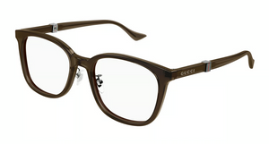 004- Brown with Clear Lenses