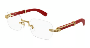 004 - Gold with Clear Lenses