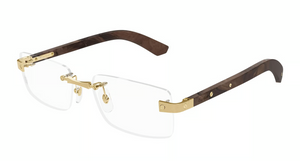 004 - Gold with Clear Lenses