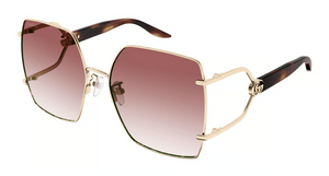 004 - Gold with Red Lenses