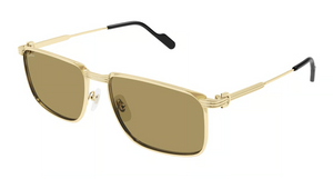 004 - Gold With Brown Lenses
