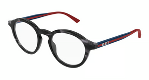 004 - Havana with Clear Lenses
