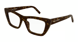 004 -  Havana with Clear Lenses