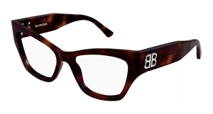 004 - Havana with Clear Lenses