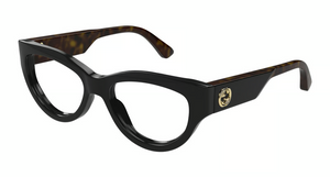 005 - Black with Clear Lenses