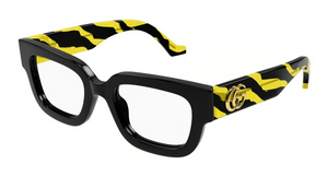 006 - Black with Clear Lenses