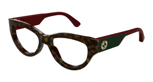 006 - Havana with Clear Lenses