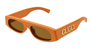 007 - Orange With Brown Lenses