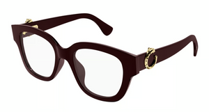 007 - Red with Clear Lenses