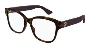 008 - Havana with Clear Lenses