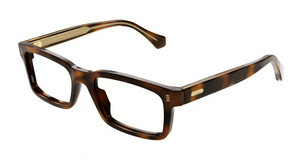 012 - Havana with Clear Lenses