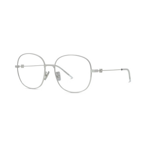 016 - Shiny Silver with Clear Lenses