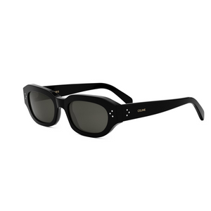 01A - Shiny Black with Grey Lenses