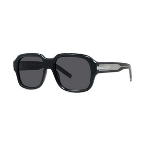 01A - Shiny Black with Grey Normal Lenses
