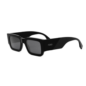 01A - Shiny Black with Grey Lenses