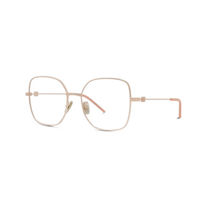 028 - Shiny Rose with Clear Lenses
