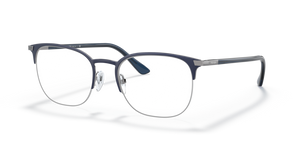 02N1O1 - Matte Blue with Clear Lenses