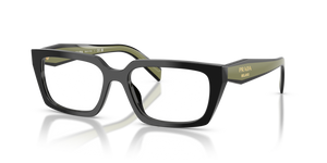 03K1O1 - Black with Clear Lenses