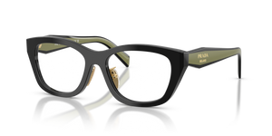 03K1O1 - Black with Clear Lenses