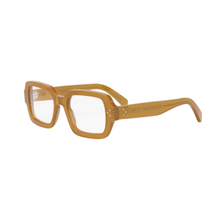 045 - Shiny Brown with Clear Lenses