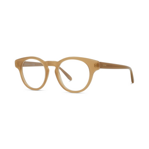 047 - Shiny Brown with Clear Lenses
