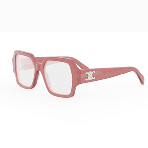 047 - Shiny Brown with Clear Lenses