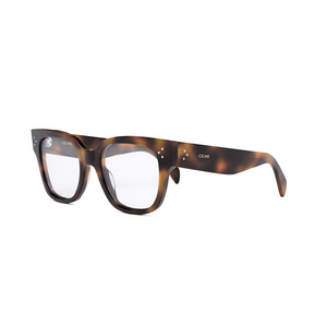 053 - Shiny Havana with Clear Lenses