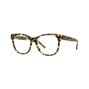 055 - Shiny Havana with Clear Lenses