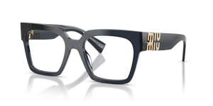 08Q1O1 - Blue Transparent with Clear Lenses