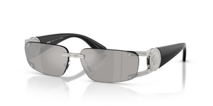 10016G - Silver with Light Grey Mirror Silver Lenses