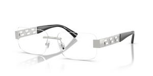 1001 - Silver with Clear Lenses