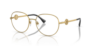 1002 - Gold with Clear Lenses