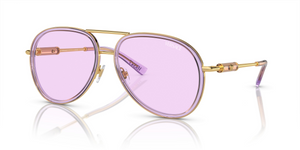 10021A - Lilac Transparent with Light Violet Lenses
