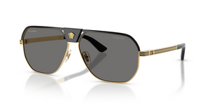 100281 - Black with Dark Grey Polarized Lenses