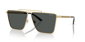 100287 - Gold with Dark Grey Lenses