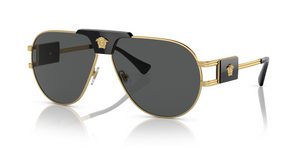 100287 - Gold with Dark Grey Lenses
