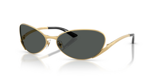 100287 - Gold with Dark Grey Lenses