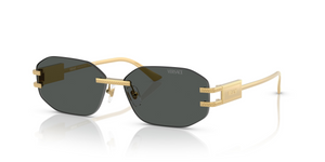 100287 - Gold with Dark Grey Lenses