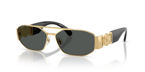 100287 - Gold with Dark Grey Lenses