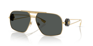 100287 - Gold with Dark Grey Lenses