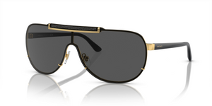 100287 - Gold with Dark Grey Lenses