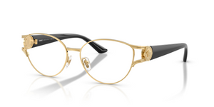 1002 - Gold with Clear Lenses