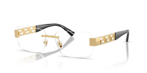 1002 - Gold with Clear Lenses