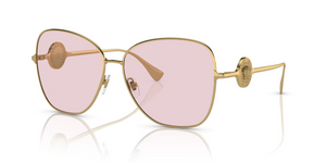 1002P5 - Gold with Photochromic Transitions Photo Pink Lenses