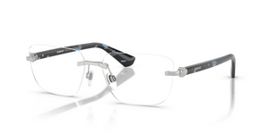 1005 - Silver with Clear Lenses