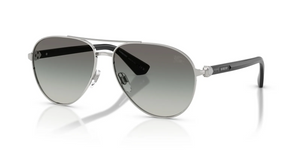 100511 - Silver with Light Grey Gradient Lenses